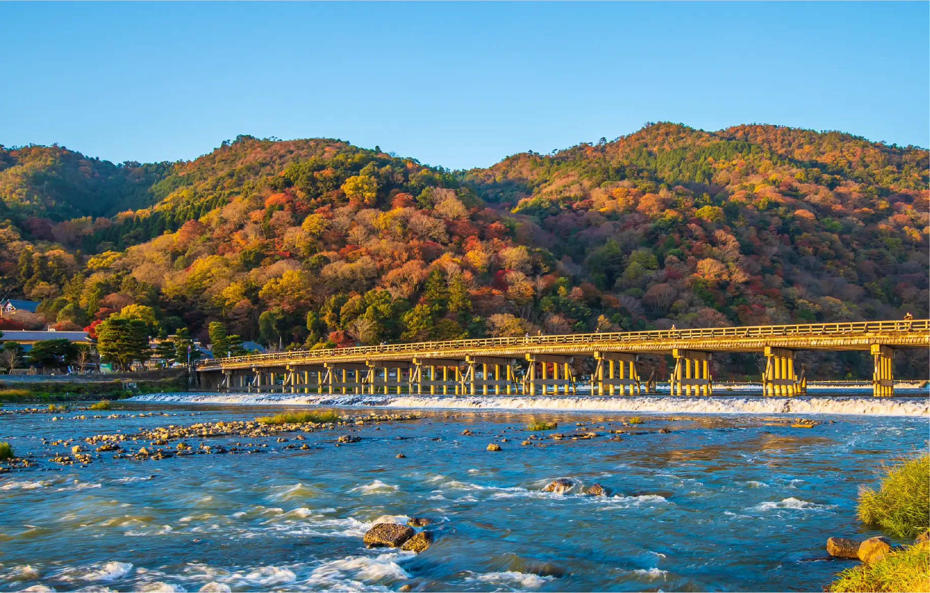 嵐山 渡月橋 京都西ロータリークラブイメージ